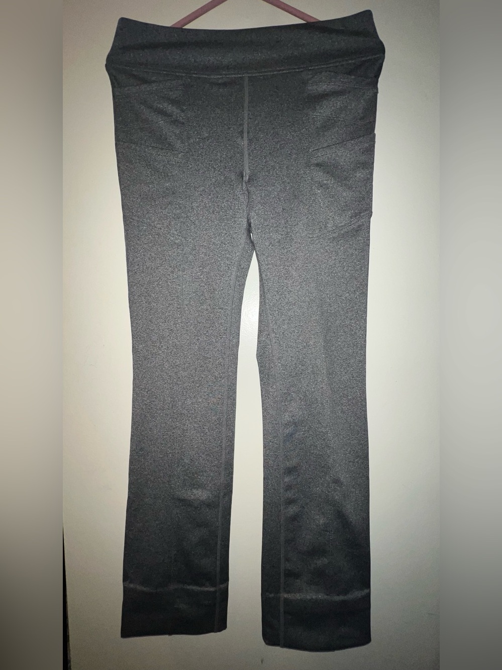 Athletic Works Dark Gray Boot Cut Stretch Pants